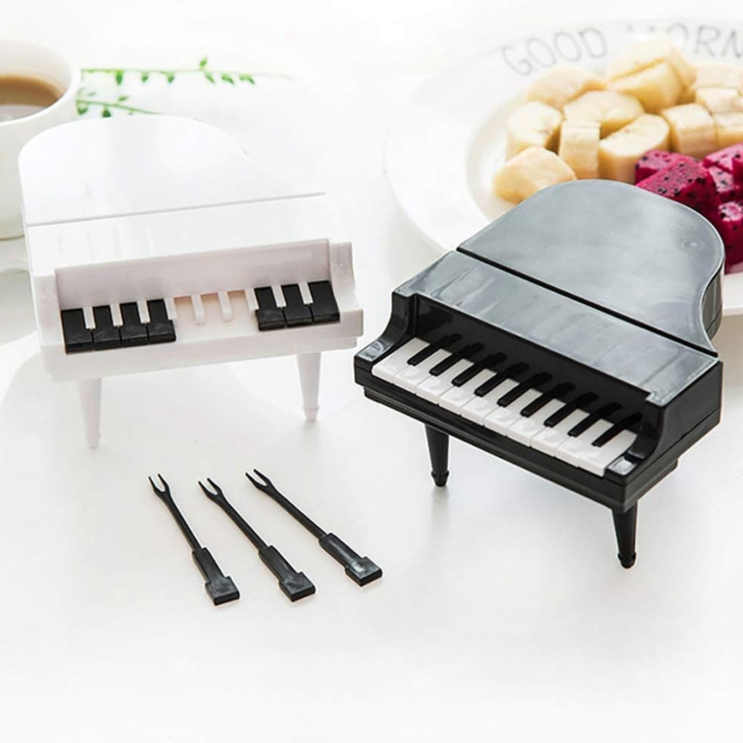 5538 10Pcs/Lot Creative Piano Fruit Forks Set Food Sticks for Dessert Fruit Snack Picking Kitchen Dining Tools (10 Pc Set) 5538 10Pcs/Lot Creative Piano Fruit Forks Set Food Sticks for Dessert Fruit Snack Picking Kitchen Dining Tools (10 Pc Set)